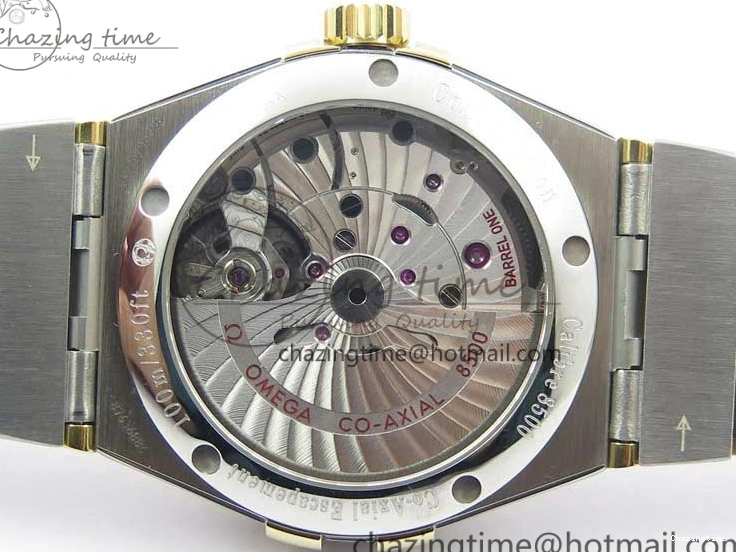 0312 Stylish Constellation 38mm SS RG VSF 1:1 Best Edition WhiteTextured Dial on SS RG Bracelet A8500 Super Clone 7921